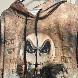 Skull Graphic Hoodie